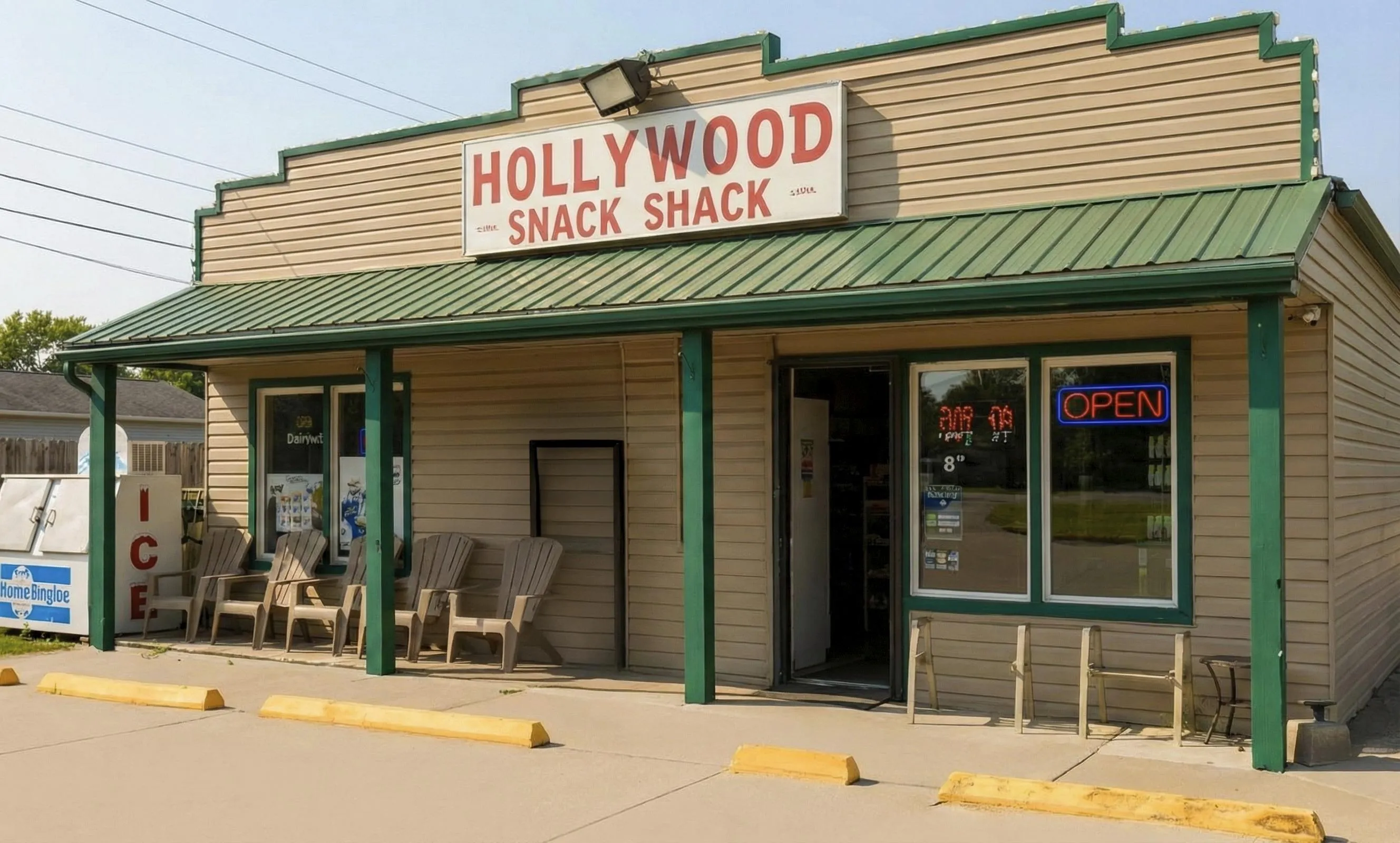 Hollywood Sub Shop interior